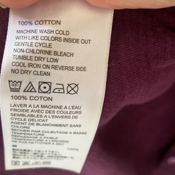 Tommy Bahama 100 💯 soft cotton blouse long or 3/4” sleeve NWOT XS fits like sml - Picture 4 of 5